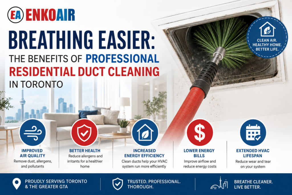 Residential Duct Cleaning Services in Toronto